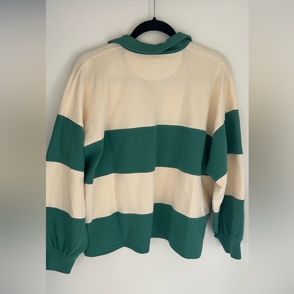 Madewell, Striped Rugby Polo Shirt - Picture 2 of 8